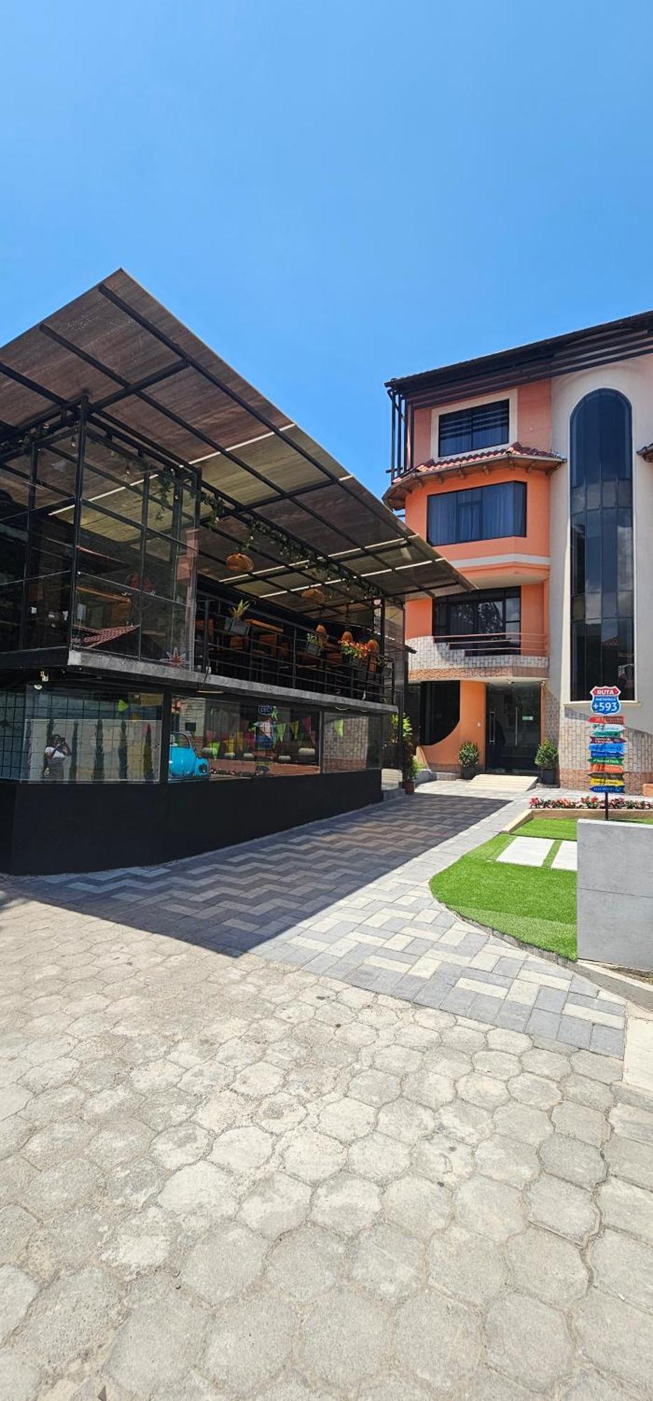 Hotel Tungurahua Baños Exterior foto